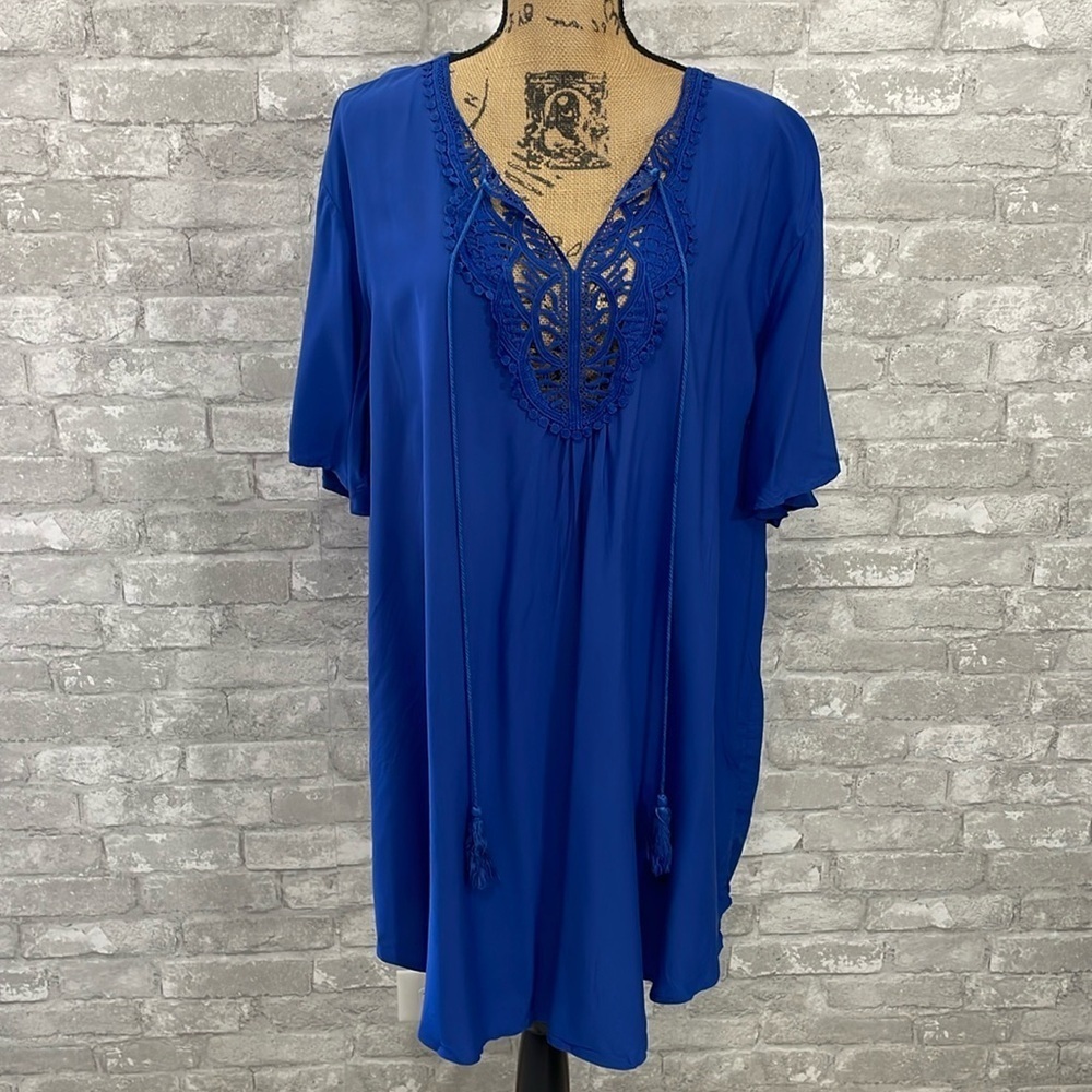 EKOUAER Colbalt Blue Swim Coverup